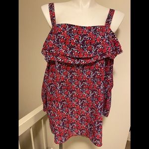 NYDJ cold shoulder blouse 2X